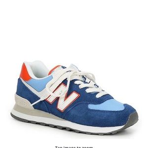 SALE DROP✨New Balance Women's 574 v2 Suede Color Block Retro Lifestyle Sneakers